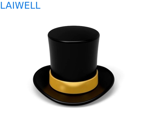 Cappucci per bottiglie di profumi in lega di zinco ecologici in classico design di cappuccio da gentiluomo per marchi personalizzati