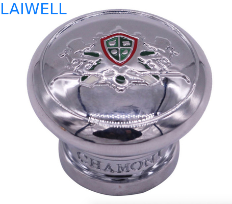 Prodotti in lega di zinco dell'OEM Logo Printing Perfume Bottle Lid