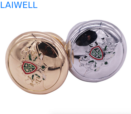 Prodotti in lega di zinco dell'OEM Logo Printing Perfume Bottle Lid