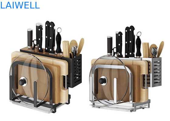 Scaffale di stoccaggio della cucina dello SGS dell'organizzatore multifunzionale del tagliere/tagliere