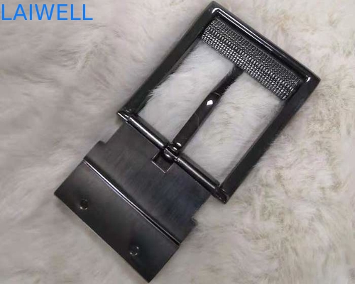 Colore in lega di zinco elettronico del nero del fermaglio di cinghia di placcatura 34MM con le viti