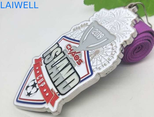 ODM commemorativo della medaglia del metallo dello smalto molle della concorrenza di sport