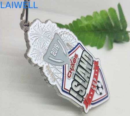 ODM commemorativo della medaglia del metallo dello smalto molle della concorrenza di sport