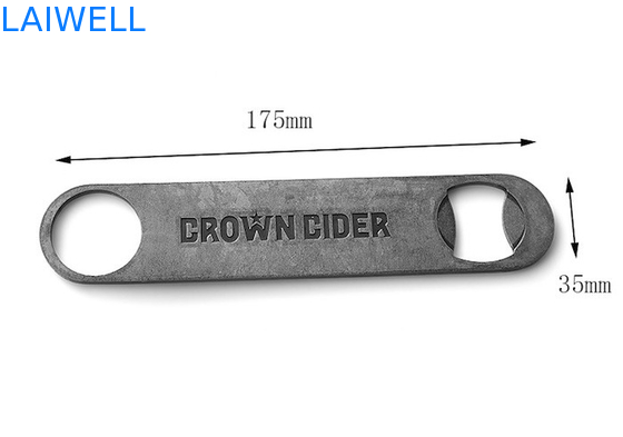 Timbrando le apribottiglie di acciaio inossidabile con Logo Lathe Machining 175*35mm