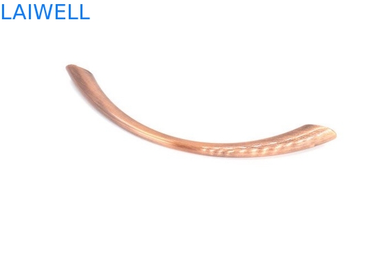 La placcatura Rose Gold Luxury Modern Metal pressofusione il doppio foro