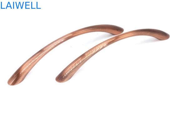 La placcatura Rose Gold Luxury Modern Metal pressofusione il doppio foro