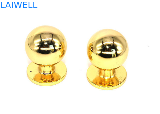Parti di fusione a pressione a stampo stampato con rivestimento personalizzato colore oro lega di zinco armadio cassetto tira