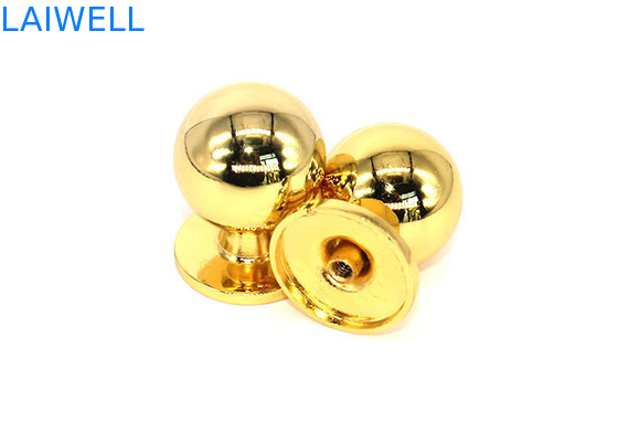 Parti di fusione a pressione a stampo stampato con rivestimento personalizzato colore oro lega di zinco armadio cassetto tira