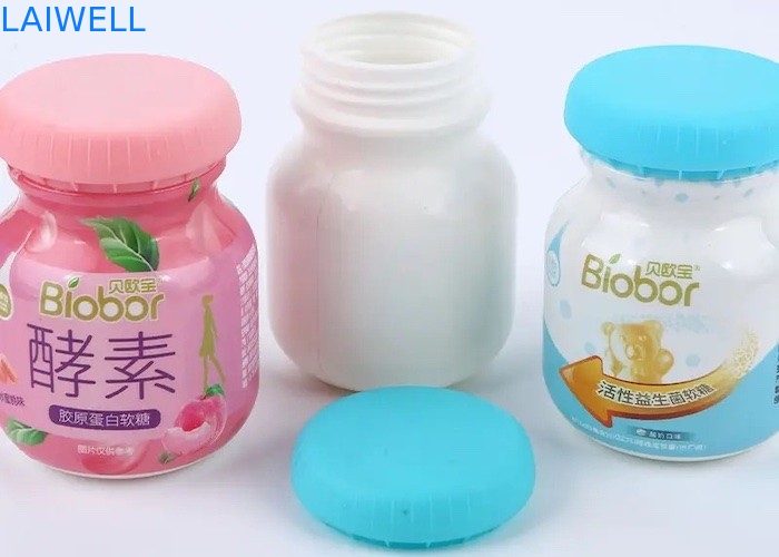 La plastica su ordinazione di colore imbottiglia recipienti di plastica statici di sostegno di servizio dell'OEM gli anti