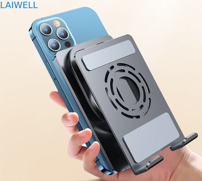 Supporto da tavolino di alluminio pieghevole del telefono del peso leggero di rotazione di 360 gradi per funzionamento comodo