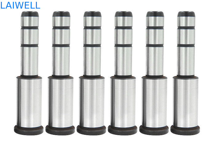 Colonna d'acciaio lavorante della posta della guida di punto di Comptonents SUJ2 dello stampaggio ad iniezione dell'hardware del tornio di CNC per uso industriale
