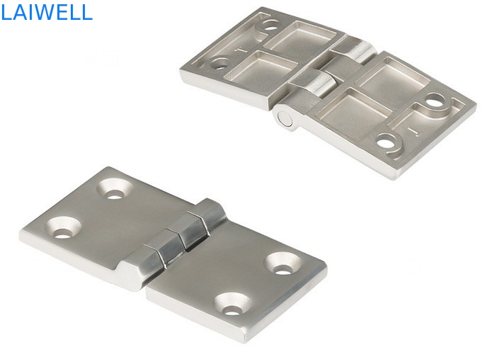 120*60*8MM Custom Metal Die Casting Large Thick Bearing Industrial Hardware Chassis Cabinet Cerniera in acciaio inossidabile