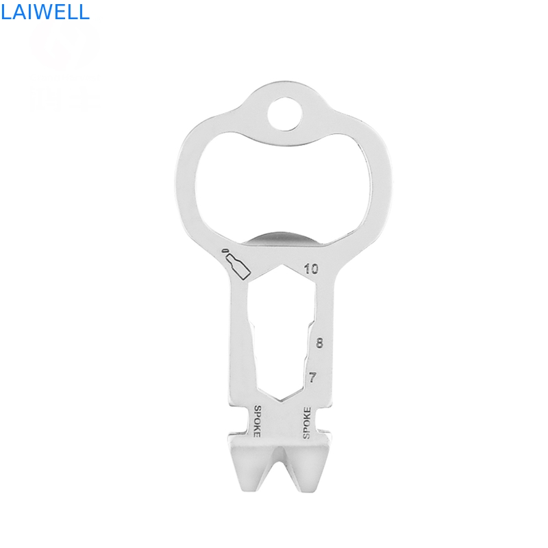 Custom Lightweight 60MM Durable in acciaio inossidabile multiuso EDC Tool Card Metal Bottle Opener