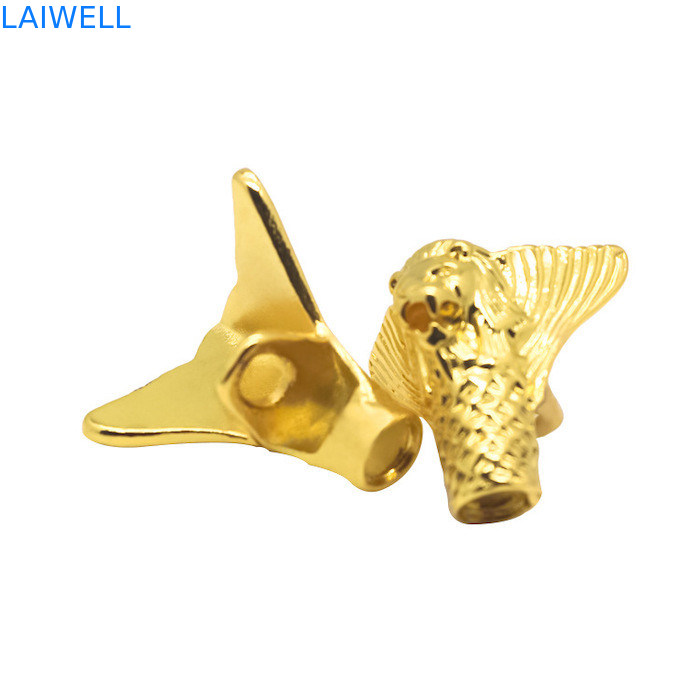 Allegato di zinco personalizzato Artigianato di precisione professionale Fusione a fuso in oro colore alluminio Ornamenti da scrivania