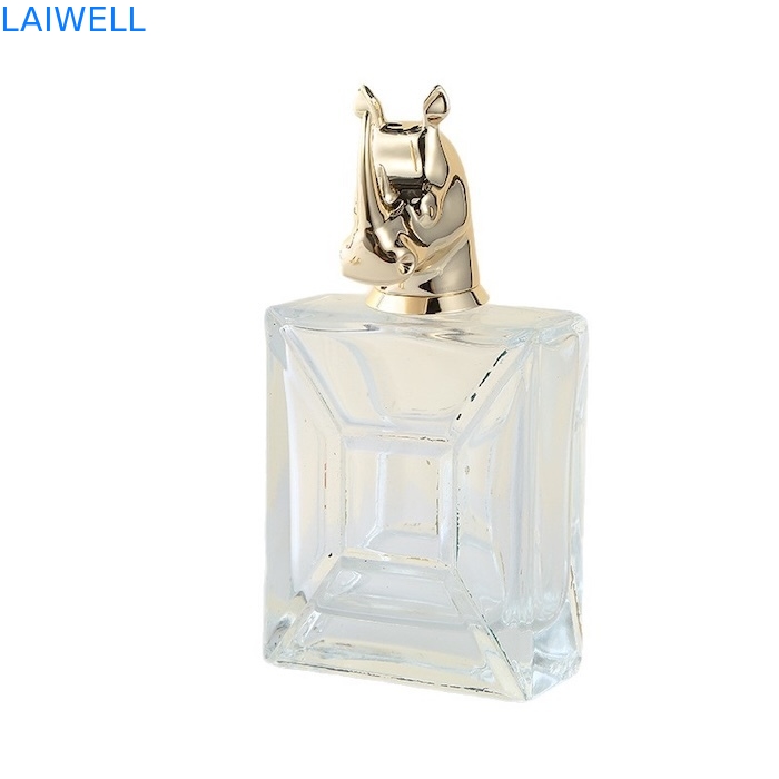 Tappi personalizzabili per flaconi di profumo con design animale, placcatura in oro, pressofusione in lega di zinco, adatti alla maggior parte dei flaconi di profumo