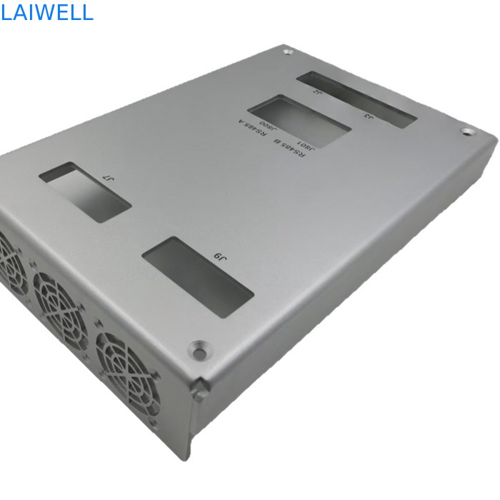 Stampa serigrafica personalizzata Anodizzazione alluminio lavorazione lamiera Chassis Shell Taglio laser Piegatura senza saldatura