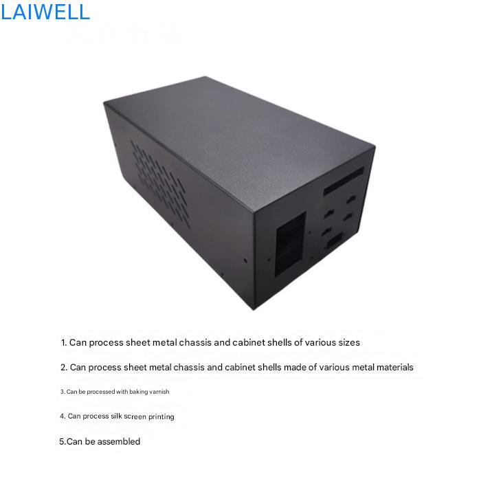 Trasformazione di lamiere di metallo a misura Taglio laser Casa Immagazzinamento di energia Chassis Cabinet Conchiglia lavorazione