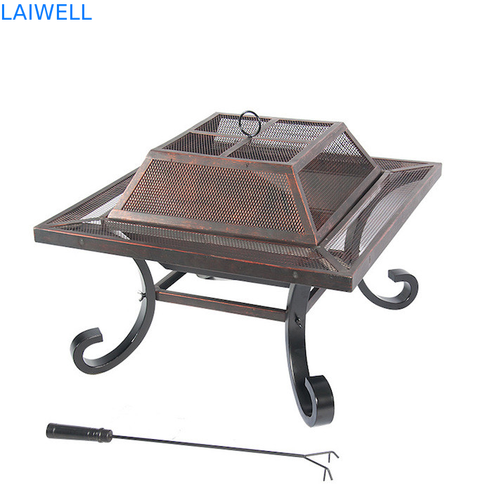 Il barbecue d'acciaio di progettazione geometrica dell'OEM griglia il barbecue Oven Bronze Color