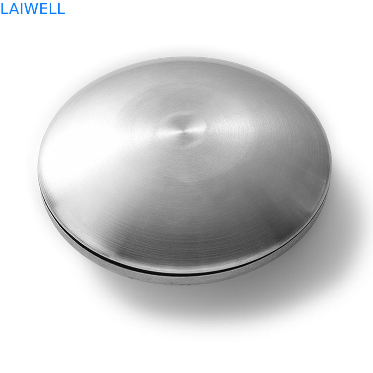 Innovativo porta sigarette in lega di zinco posacenere metallico con finitura di sabbiatura per un aspetto moderno
