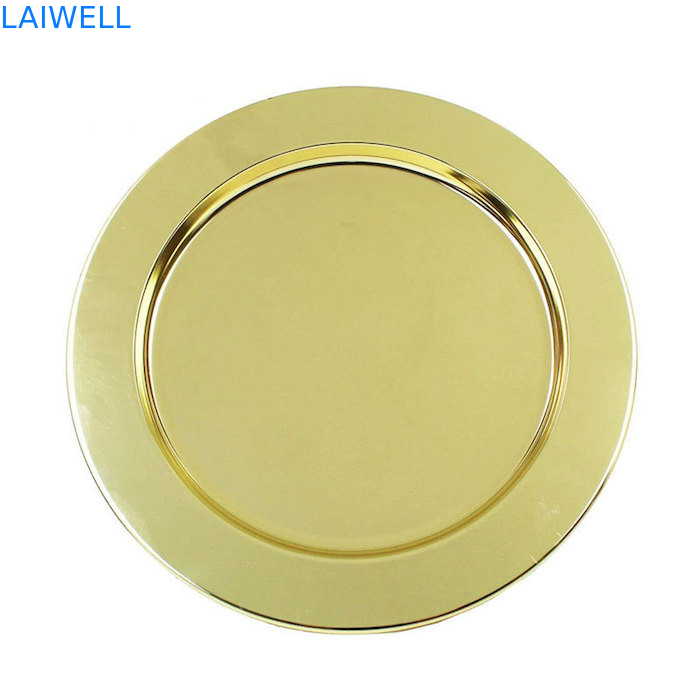 Vassoio di formaggio nordico del dessert di acciaio inossidabile dell'elettrodomestico 430 del metallo di stile 32.5*0.7CM