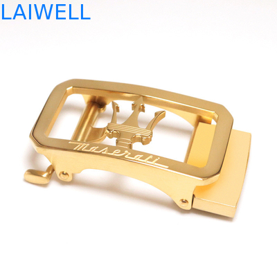 Fermaglio di cinghia automatico su ordinazione di acciaio inossidabile di colore 3.5Cm dell'oro di progettazione di Lucury di modo