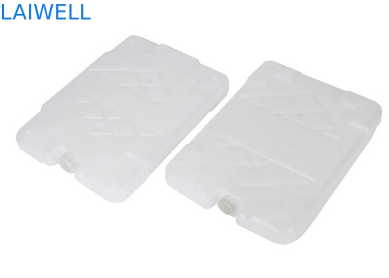 Il custode riutilizzabile del ghiaccio del PE di 195*140*30MM progetta i recipienti per il cliente di plastica per stoccaggio
