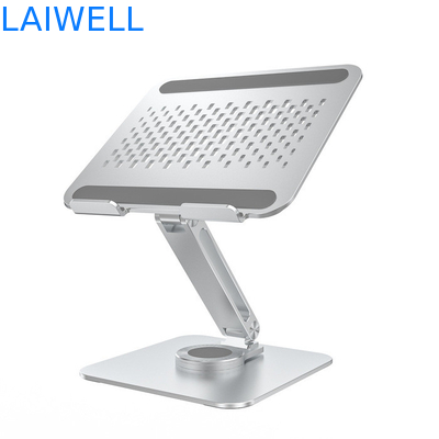 260*238*64MM 360 gradi di rotazione portatile argento pieghevole ascensore di alluminio laptop di raffreddamento stand vassoio base